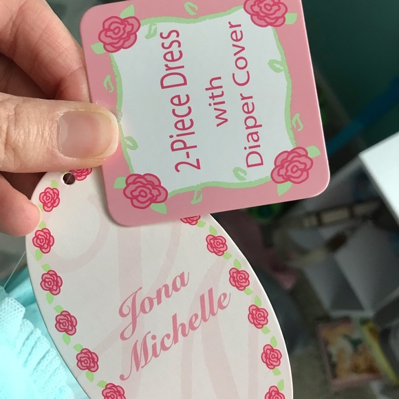 NWT 18month baby girl dress w/bloomer - Picture 2 of 2